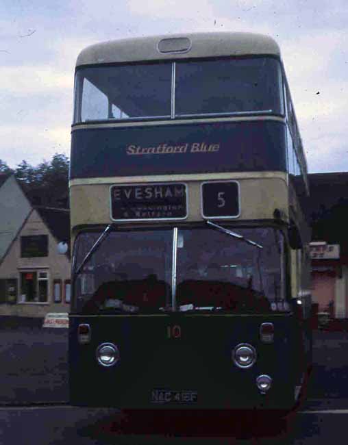 Stratford Blue Leyland Atlantean NCME 10 H854